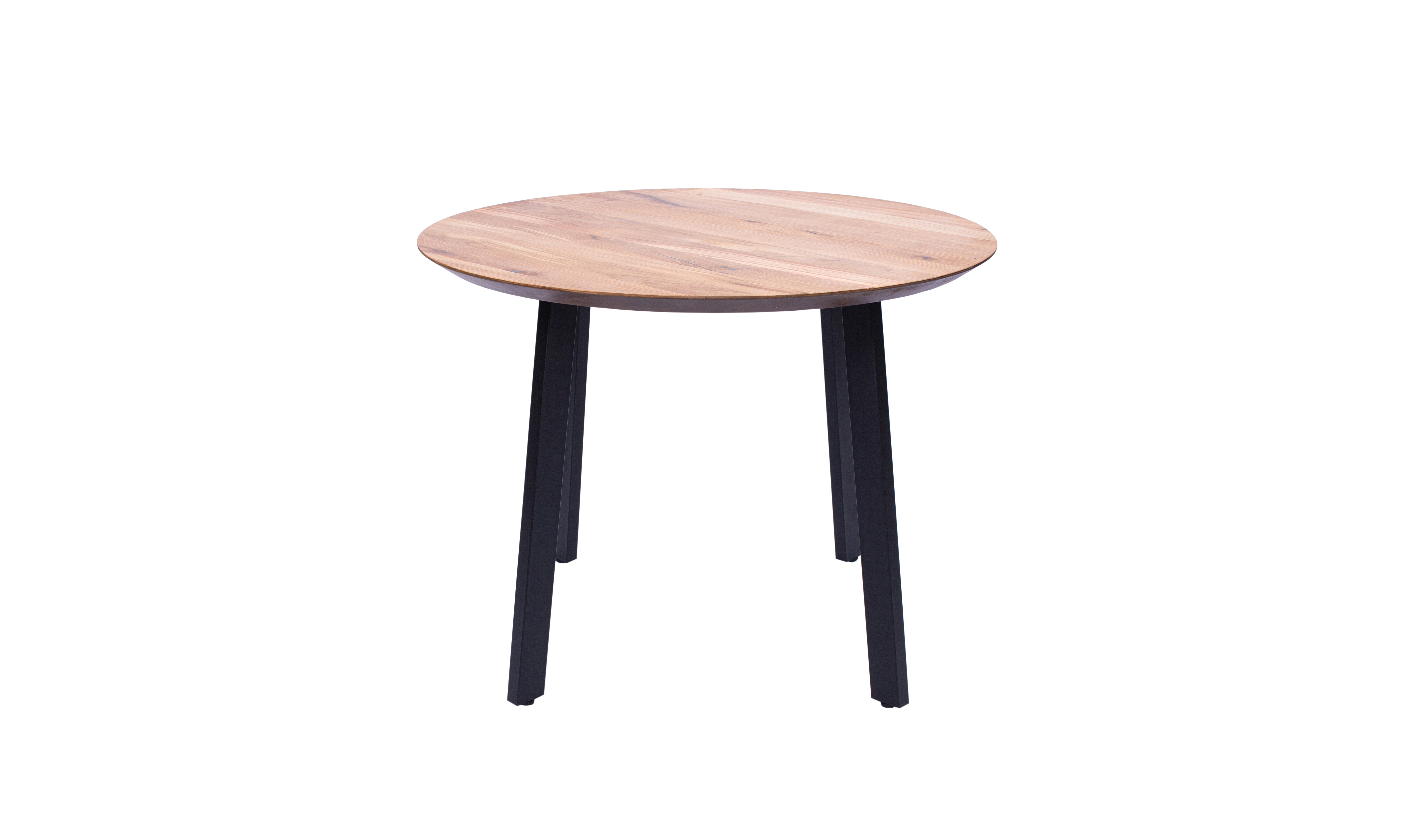 Стол Раунд лайт D=1000 мм Натуральный дуб/Ноги КС-60*