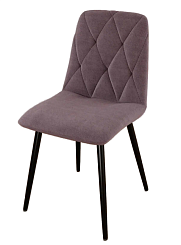 Стул DC-2103 (каркас черный тк. Велюр сирень (S48))